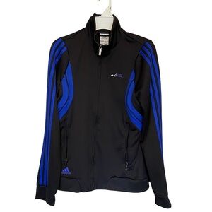 Adidas Adipure Womens Athletic Jacket Full Zip Sweatshirt Small 2009